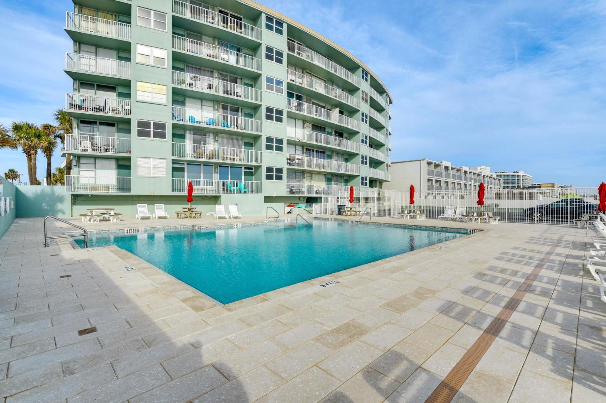 Updated Daytona Beach Oceanfront Studio! Εξωτερικό φωτογραφία